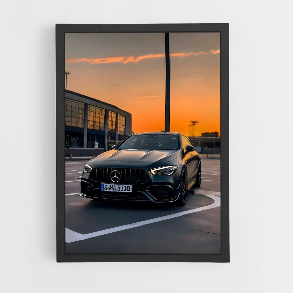 Poster Modern Drive – affiche Mercedes (vue 2)